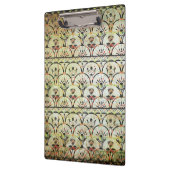 Bohemisches Grunge-Muster Clipboard Klemmbrett (Links)