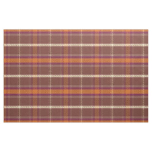 Bohemisches Kariertes BAS Herbst Stoff (Fat Quarter (45,7 x 55,9 cm))
