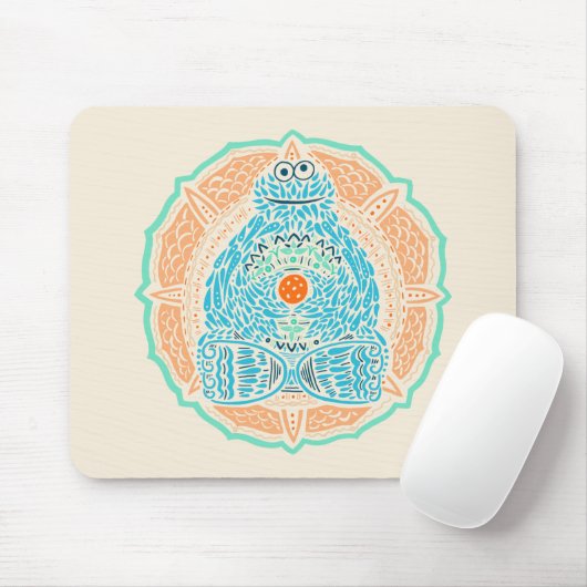 Bohemisches Keksmonster Mousepad (Mit Mouse)