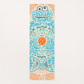 Bohemisches Keksmonster Yogamatte (Vorderseite)