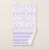 Bohemisches Lavendelhandtuch Badhandtuch Set (Handtuch)