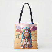 Bohemisches Mädchen Tasche (Vorderseite)