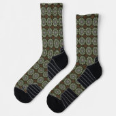 Bohemisches Medaillendesign Socken (Links)