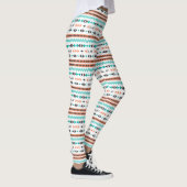 Bohemisches Muster Leggings (Rechts)