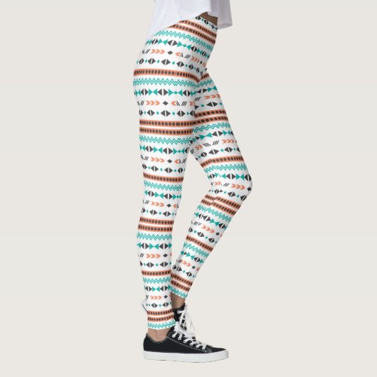 Bohemisches Muster Leggings (Rechts)