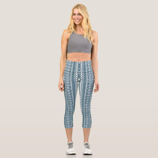Bohemisches Ornament 30122020 Capri Blue Leggings