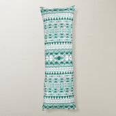 Bohemisches Ornament 30122020 Pfau Seitenschläferkissen (Rückseite (Vertikal))