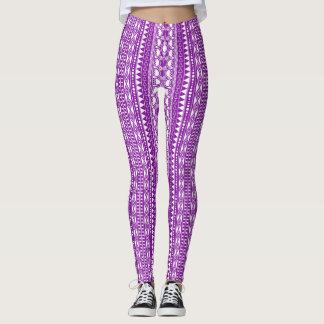 Bohemisches Ornament 30122020 Violett Leggings