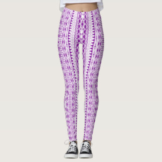 Bohemisches Ornament 30122020 Violett Leggings