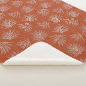 Bohemisches Palm-Muster Sherpadecke (3/4)