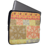 Bohemisches Patchwork Laptopschutzhülle (Vorne Rechts)