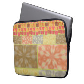 Bohemisches Patchwork Laptopschutzhülle (Vorderseite Links)