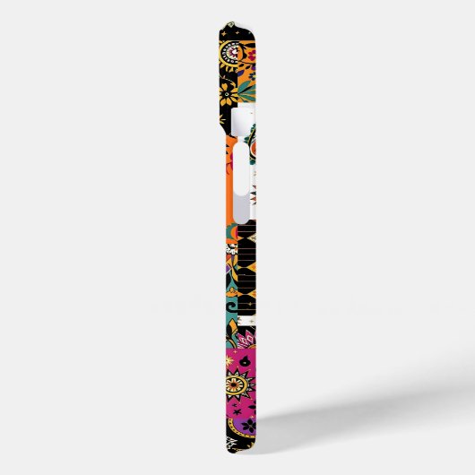 Bohemisches Patchwork Mandala und Paisley Pattern Case-Mate iPhone Hülle (Rückseite / Links)