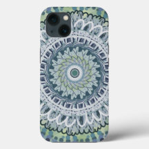 Bohemisches Shabby Chic Mandala Dot Art Design