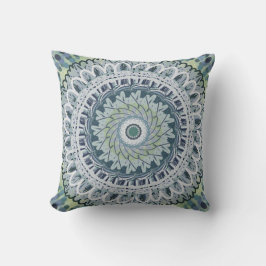 Bohemisches Shabby Chic Mandala Dot Art Design Kissen