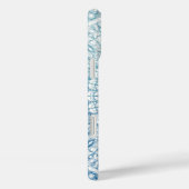 Bohemisches Sky und türkisblaues Fraktal Design Case-Mate iPhone Hülle (Rückseite / Rechts)