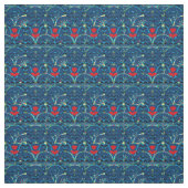 Bohemisches Tapestmuster, dunkles Aquamarines Gewe Stoff (Muster)