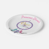 Bohemisches Traumfei-Märchen Einmal in der Zeit Pappteller (Schrägansicht)