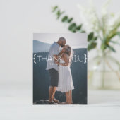 Bohemisches Verfahren Vielen Dank Postkarte (Stehend Vorderseite)