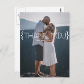 Bohemisches Verfahren Vielen Dank Postkarte (Vorne/Hinten)