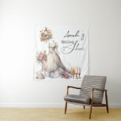 Bohemisches Viktorianisches Hochzeitskleid Tee Bra Wandteppich (Beispiel)