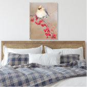 Bohemisches Wachsen im Winter, Kanada Leinwanddruck (Insitu (Schlafzimmer))