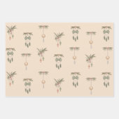 Bohemisches Weihnachtsfest Geschenkpapier Set (Vorderseite 3)