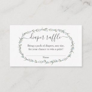 Bohemisches Windeln Raffelbaby Dusche Beilage Begleitkarte