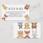 Bohemisches Windschutzbuch Kinderdusche Beilage Begleitkarte (Vorne/Hinten)