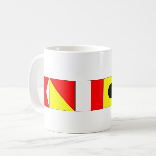 BOHICA KAFFEETASSE (Vorderseite Links)