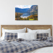 Bohinj-See in Slowenien im Herbst Leinwanddruck (Insitu (Schlafzimmer))