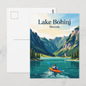 Bohinjsee, Slowenien Postkarte (Vorne/Hinten)