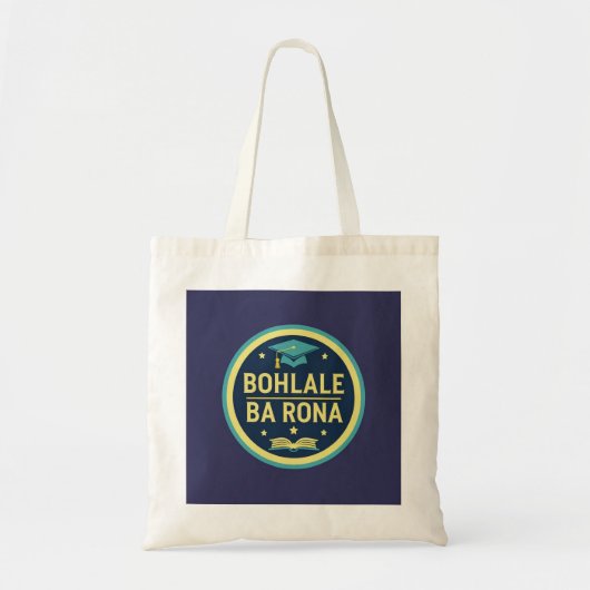 "Bohlale Ba Rona" Nachhilfe-Dienste Tragetasche (Vorne)