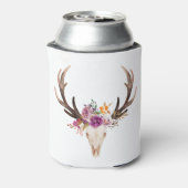 Böhm, Stielschädel, Antler, boholischer Blumenstra Dosenkühler (Kanne Rückseite)