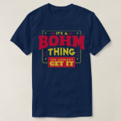 Bohm T-Shirt (Design vorne)