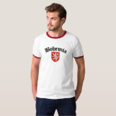 Böhmen-Flagge 2 T-Shirt (Vorne ganz)