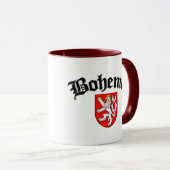 Böhmen-Flagge 2 Tasse (VorderseiteRechts)