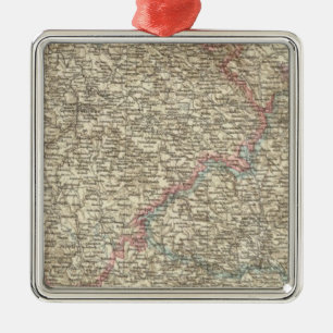 Böhmen, Mähren, Österreichische Schlesien 2 Silbernes Ornament