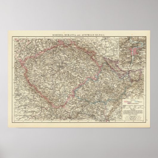 Böhmen, Mähren, Schlesien Österreichs 2 Poster (Vorne)