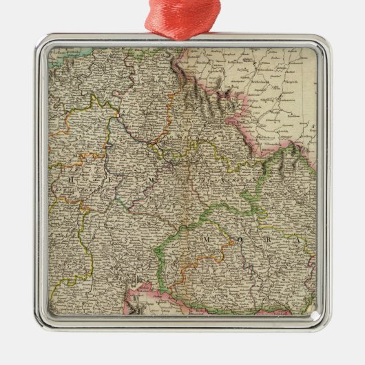 Böhmen, Mähren Silbernes Ornament (Vorne)