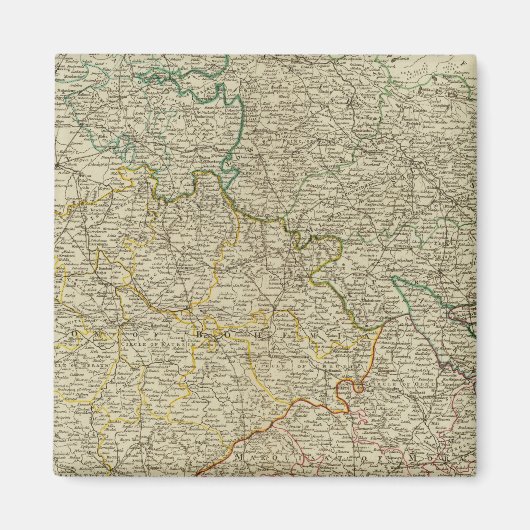 Böhmen, Schlesien, Mähren, Lausitze Magnet (Vorne)