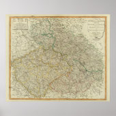 Böhmen, Schlesien, Mähren, Lausitze Poster (Vorne)