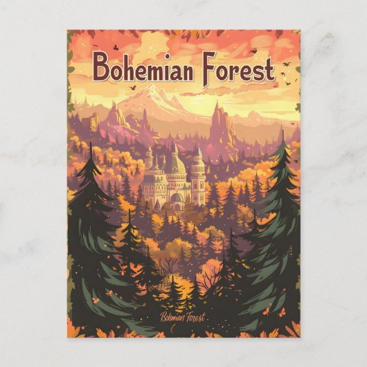 Böhmerwald Postkarte (Vorderseite)