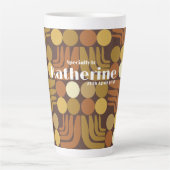 Böhmisch Dunkelbraun Milchtasse (Vorderseite)
