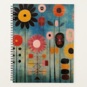 Böhmische bunte Blumen Planer (Vorderseite)