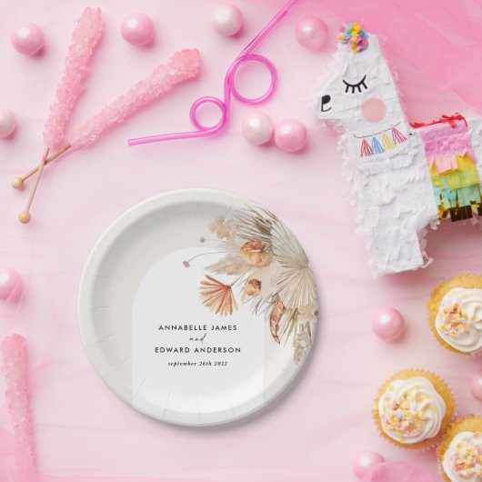 Böhmische Hochzeitsfeier für Pampas Pappteller (Party)