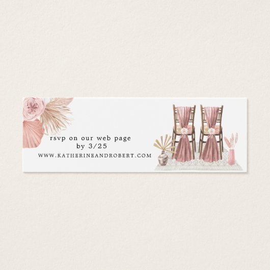 Böhmische Hochzeitswebsite (Vorderseite)