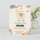 Böhmische Party Einladung (Stehend Vorderseite)