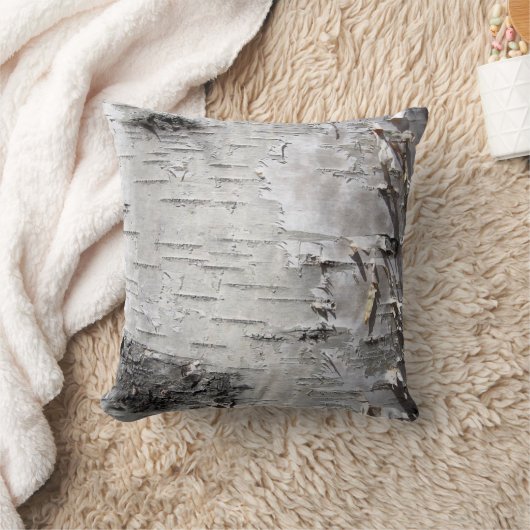 böhmische Rustikale Baumrinde Kissen (Decke)