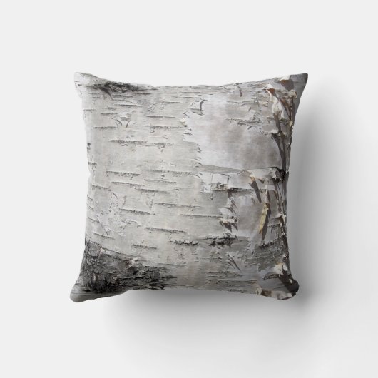böhmische Rustikale Baumrinde Kissen (Rückseite)